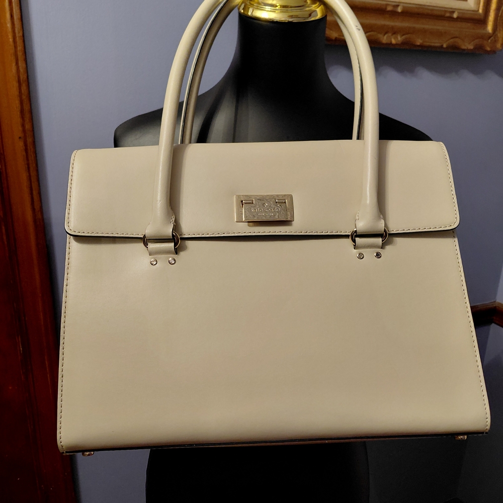 Kate Spade Classic Cream Satchel